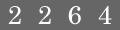 type in code