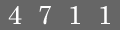type in code