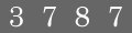 type in code