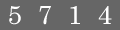 type in code