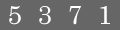 type in code